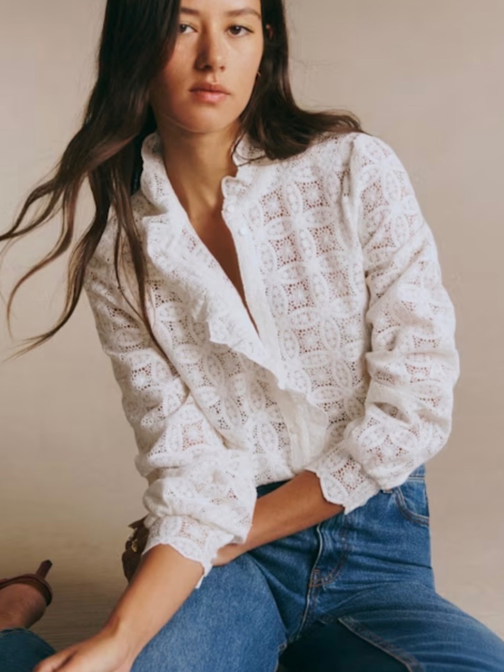 Sezane Chlo blouse